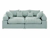 smart Big Sofa Lionore , grün , Maße (cm): B: 242 H: 86 T: 121
