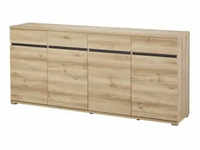 uno Sideboard Lennox , holzfarben , Maße (cm): B: 192 H: 88 T: 40