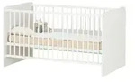 Kinderbett Toran , wei&szlig; , Ma&szlig;e (cm): B: 144 H: 80 T: 82.0