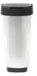 Rotho Swingeimer Twist , silber , Kunststoff , Ma&szlig;e (cm): B: 40,1 H: 29,8 T: 60.2