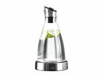 emsa Kühlkaraffe 1,0 Liter Flow , transparent/klar , Edelstahl, Glas , Glas ,