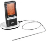 Gefu Digitales Funk-Bratenthermometer H&Auml;NDI , schwarz , Edelstahl,Kunststoff ,