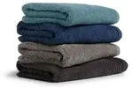 M&ouml;ve Handtuch , blau , Ma&szlig;e (cm): B: 50 H: 1