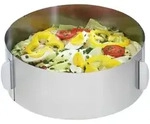 Gefu Tortenring TONDO , silber , Edelstahl , Ma&szlig;e (cm): H: 10 &Oslash;: 16