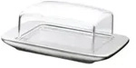 WMF Butterdose Loft , silber , Edelstahl,Kunststoff , Ma&szlig;e (cm): B: 9