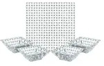 Nachtmann Servierset 5er Set 1 Platte und 4 Sch&auml;lchen Bossa Nova ,...