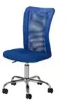 Drehstuhl Ill , blau , Ma&szlig;e (cm): B: 43 H: 88 T: 56.0