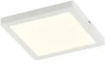 LED-Panel wei&szlig; matt eckig`klein` , wei&szlig; , Ma&szlig;e (cm): B: 22