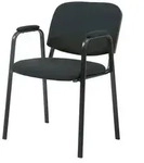 Besucherstuhl , schwarz , Ma&szlig;e (cm): B: 53 H: 79