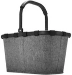 reisenthel Einkaufskorb , grau , Polyester,Kunststoff,Metall , Ma&szlig;e (cm): B: 48 H: