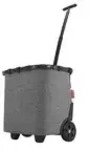 reisenthel Einkaufstrolley , grau , Polyester,Kunststoff , Ma&szlig;e (cm): B: 42 H: