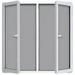 EasyMaxx Moskitonetz 03771 , schwarz , Kunststoff , Ma&szlig;e (cm): B: 130 H: 150
