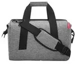 reisenthel Reisetasche , grau , Polyester,Kunststoff , Ma&szlig;e (cm): B: 40 H: 33,5 T: