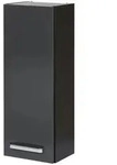 uno Bad-Wandschrank Monti , grau , Ma&szlig;e (cm): B: 25 H: 70 T: 20.0