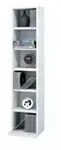 Standregal Elementa , wei&szlig; , Ma&szlig;e (cm): B: 21 H: 91,8 T: 20.0