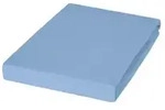 Janine Spannbetttuch , blau , Ma&szlig;e (cm): B: 150
