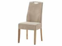 Polsterstuhl Top-Chairs , beige , Maße (cm): B: 45 H: 97,5 T: 57