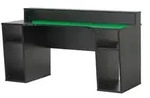 Gaming Tisch Zocker 2 , schwarz , Ma&szlig;e (cm): B: 160 H: 91,1 T: 72.0