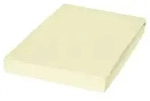 Janine Spannbetttuch , creme , Ma&szlig;e (cm): B: 200 H: 35