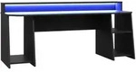 Gaming Tisch Zocker 3 , schwarz , Ma&szlig;e (cm): B: 200 H: 91,1 T: 72.0