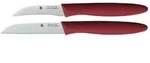 WMF 2er-Messerset , rot , Kunststoff,Stahl