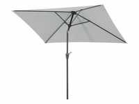 Schneider Schirme Sonnenschirm Bilbao , grau , Maße (cm): B: 210 H: 228 T: 130