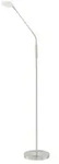 Fischer-Honsel LED-Leseleuchte Nickel-matt mit Dimmer Dent , silber , Ma&szlig;e (cm):