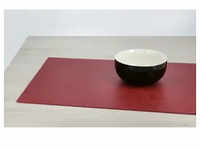 ASA SELECTION Platzdeckchen vegan leather , rot , Synthetik , Maße (cm): B: 46
