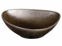 Schälchen Cuba Marone , braun , Steinzeug , Maße (cm): H: 5,8 Ø: 10