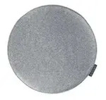 MAGMA Stuhlkissen Avaro , grau , Ma&szlig;e (cm): H: 2 &Oslash;: 35