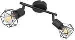 Globo Lighting Deckenstrahler , schwarz , Ma&szlig;e (cm): B: 22 H: 18 T: 8.0