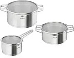 Tefal Topfset Nordica , silber , Edelstahl