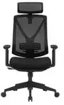 B&uuml;rostuhl , schwarz , Ma&szlig;e (cm): B: 70 H: 116
