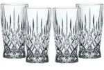Nachtmann Softdrinkglas 4er-Set Noblesse , transparent/klar , Glas , Ma&szlig;e (cm): B: