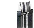 JOOP! Mako-Satin Bettw&auml;sche Cornflower Stripe &brvbar; grau &brvbar; Ma&szlig;e (cm): B: 135
