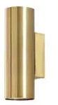 Trio Wandleuchte 2-flammig altmessing Marley , gold , Ma&szlig;e (cm): B: 6 H: 18 T: