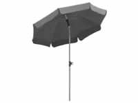 Schneider Schirme Sonnenschirm Locarno , grau , Maße (cm): H: 220 Ø: 150