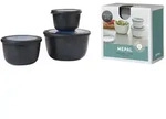 Mepal Multisch&uuml;ssel-Set Cirqula , schwarz , Kunststoff , Ma&szlig;e (cm): B: 19,2 H: 12