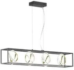 Fischer-Honsel Pendelleuchte , schwarz , Ma&szlig;e (cm): B: 20 H: 150 T: 110.0