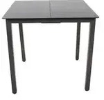 Tisch , schwarz , Ma&szlig;e (cm): B: 80 H: 73