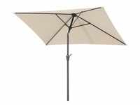 Schneider Schirme Sonnenschirm Bilbao , creme , Maße (cm): B: 210 H: 228 T: 130