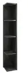 Regal Honsa , schwarz , Ma&szlig;e (cm): B: 16,6 H: 97 T: 16.6