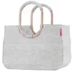 reisenthel Shoppingtasche , grau , Polyester , Ma&szlig;e (cm): B: 46 H: 34,5 T: 25.0