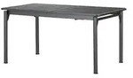 MWH Ausziehtisch Universal , grau , Ma&szlig;e (cm): B: 90 H: 76,5