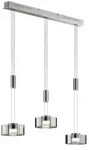 Fischer-Honsel Pendelleuchte , silber , Ma&szlig;e (cm): B: 100 H: 160