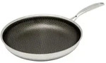 Hensslers Bratpfanne , silber , Edelstahl &Oslash;: 28