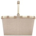 reisenthel Einkaufskorb , beige , Polyester,Kunststoff,Metall , Ma&szlig;e (cm): B: 48