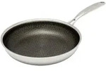 Hensslers Bratpfanne , silber , Edelstahl &Oslash;: 24