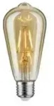 LED Vintage Rustika E27/ 4W gold , Maße (cm): H: 14,5 Ø: 6.4 LED Vintage Rustika E27/ 4W gold , Maße (cm): H: 14,5 Ø: 6.4