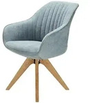 Drehsessel Relax , blau , Ma&szlig;e (cm): B: 60 H: 83 T: 65.0